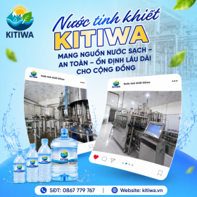 Kitiwa – Hành Trình Mang Nguồn Nước Tinh Khiết Đến Cộng Đồng